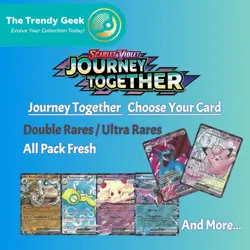 Pokemon Journey Together Cards - Double Rare / Ultra Rare | EX | Pack Fresh - Image 3