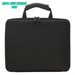 Trading Card Carry Case | Hard Shell & Zip Closure, Holds 2500+ Pokemon | MTG - Image 4