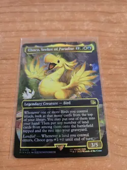 Choco, Seeker of Paradise (Borderless) (Chocobo Track Foil) Final Fantasy Foil - Image 1