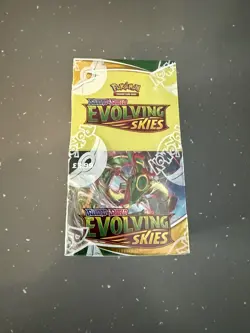 Pokemon TCG Evolving Skies Half Booster Box Factory Sealed - Image 1