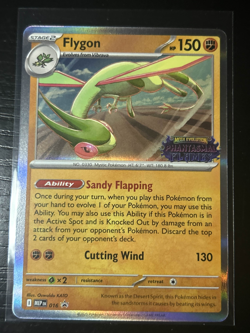 Flygon MEP 016 NM Phantasmal Flames Mega Evolution Stamp Promo Pokemon - Image 1