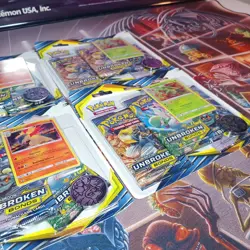 Pokemon Sun and Moon Unbroken Bonds Booster 3 Pack Blister Sealed Lot of 4 - Image 5