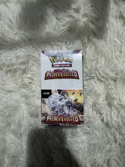 Pokemon TCG Scarlet & Violet Paldea Evolved Half Booster Box 18 Packs - Sealed - Image 1