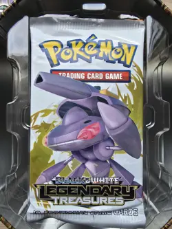 Black & White Legendary Treasures Sealed Pokemon Booster Pack - Genesect - Image 1