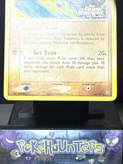 Pokemon Card Heracross 43/109 EX Team Rocket Returns Reverse Holo STAMPED Played - Image 3