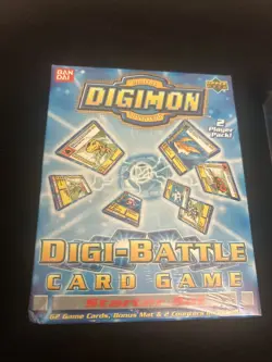 Digimon Digi-Battle Card Game Starter Set (2000, Upper Deck. 2 For $49.99 - Image 3