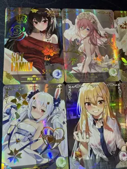 Goddess Story 9 x Bikini Waifu Anime Collectible Doujin SSR Cards Classic Holo - Image 2