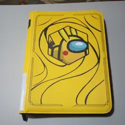 DrZerui Among Us Pikachu Pokemon Theme Card Binder 28 Page 9 Sleeve Top Loader - Image 1