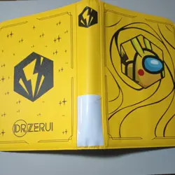 DrZerui Among Us Pikachu Pokemon Theme Card Binder 28 Page 9 Sleeve Top Loader - Image 3
