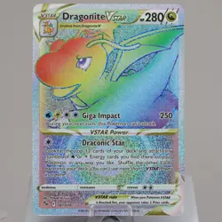 Pokemon TCG - Dragonite VSTAR 081/078 Pokemon GO Secret Rare - NM Indent - Image 2