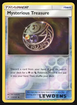 Mysterious Treasure - 113/131 - Reverse Holo Uncommon - Forbidden Light Pokemon - Image 1
