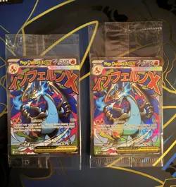 2 x Sealed Mega Charizard X EX MEP 023 & Oricorio ex 024 SIR Pokemon TCG UPC Pro - Image 1
