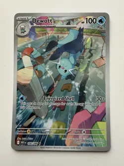 Pokemon TCG Dewott 106/086 Illustration Rare - S&V White Flare Set - NM / M - Image 1