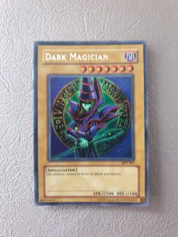 YUGIOH DARK MAGICIAN SECRET RARE BPT-007 NM - Image 1