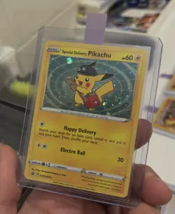 Special delivery Pikachu SWSH074 Promo Card - Image 1