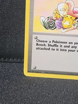 Mr. Fuji 58/62 Fossil - LP Condition - Vintage Trainer Pokemon TCG Card - WOTC - Image 3