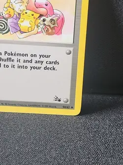 Mr. Fuji 58/62 Fossil - LP Condition - Vintage Trainer Pokemon TCG Card - WOTC - Image 5