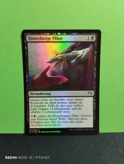FOIL Hinterlistige Plane / Underhanded Designs - MTG Magic - Image 1