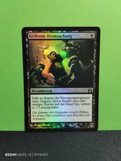 FOIL Keifende Heimsuchung / Shrieking Affliction - MTG Magic - Image 1