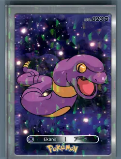 Pokemon Database Set Ekans Arbok Cracked Ice Holo Card Peruvian Exclusive Set - Image 2