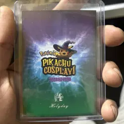 Scarface (Pikachu) #140 - Galaxy Holo - Electric Pikachu Cosplay - Pokemon - Image 3