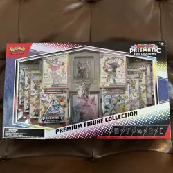 Pokemon Prismatic Evolutions Premium Figure Collection New Sealed IN HAND - Image 1