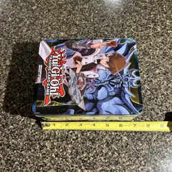 Yu-gi-oh! 2016 Mega Tin Kaiba and Obelisk Edition VGC EMPTY Great Storage Tin - Image 3