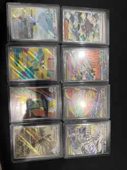 Lot Of 8 Pokemon Mega Brave Japanese Cards All Nm/M, 1 SAR, 3 MA, 4 AR. - Image 1