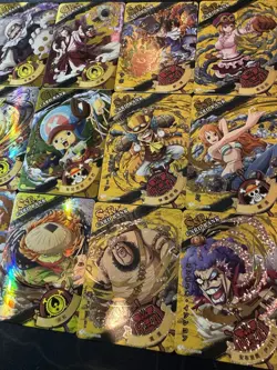 One Piece Set of 18 Collectible Character Anime SSR SR Cards CCG Luffy Nami - Image 4