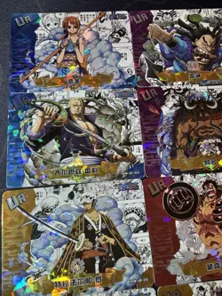 One Piece Set of 18 Collectible Character Anime SSR Cards CCG UR Full Art - Image 2