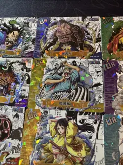 One Piece Set of 18 Collectible Character Anime SSR Cards CCG UR Full Art - Image 4