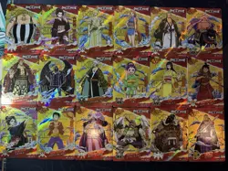 One Piece Set of 18 Collectible Character Anime SSR Cards CCG Luffy Nami - Image 1