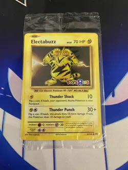Pokemon Card Electabuzz Evolutions TOYSRUS Promo SEALED Holo 41/108 Near Mint - Image 1