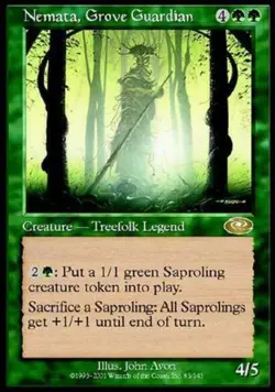 1x NEMATA, GROVE GUARDIAN - Treefolk - Planeshift - MTG - Magic The Gathering - Image 1
