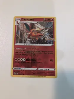 Charizard 010/078 Pokemon GO Reverse Holo NM/LP - Image 1