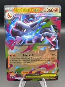Mega Charizard EX 013/094 Double Rare EN Pokemon TCG Phantasmal Flames NM - Image 1