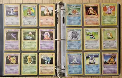 Pokemon Base Set Shadowless Complete Non-Holo 17-102 Vintage WOTC - Image 2