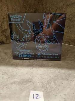 Phantasmal Flames Pokemon Center ETB Sealed - Image 1