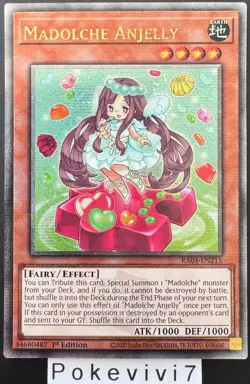 Carte YU-GI-OH! MADOLCHE ANJELLY RA04-EN215 QCSR NEUF - Image 1