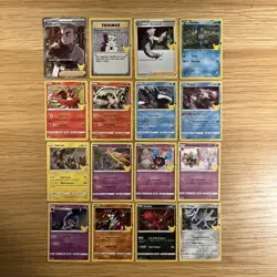 Profesor Oak Full Art Celebrations 25th Anniversary x16 Pokemon Card Bundle - Image 1