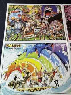 One Piece 9 x Collectible Character Anime Cards Luffy Shanks Chopper Manga - Image 2
