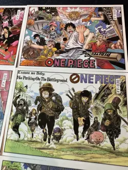 One Piece 9 x Collectible Character Anime Cards Luffy Shanks Chopper Manga - Image 4