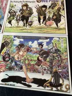 One Piece 9 x Collectible Character Anime Cards Luffy Shanks Chopper Manga - Image 5