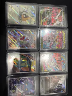 Lot Of 8 Pokemon Mega Brave Japanese Cards Nm/m, 3 X MA, 5 X AR - Image 1