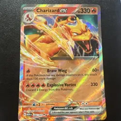 Charizard EX 006/165 - Pokemon Card - English 151 Set - NM - Image 1
