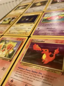 NEAR MINT Pokemon Cards Team Rocket x 24 Complete Common set WOTC - Image 3