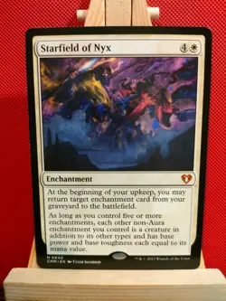 Starfield of Nyx - Commander Masters - Mythic - NM (See Pics) MTG - Image 1