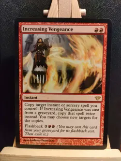 Increasing Vengeance - Dark Ascension - Raro - Casi nuevo a LP (ver fotos) Magic The Gathering - Image 1