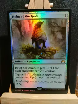 Helm of the Gods FOIL - Magic Origins - Rare - NM to LP (see pics) MTG - Image 1