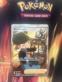 Pokemon TCG Bird Keeper (Full Art) 066/072 Ultra Rare Shining Fates - Image 1
